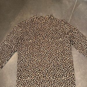Croft & Barrow Animal Print Top